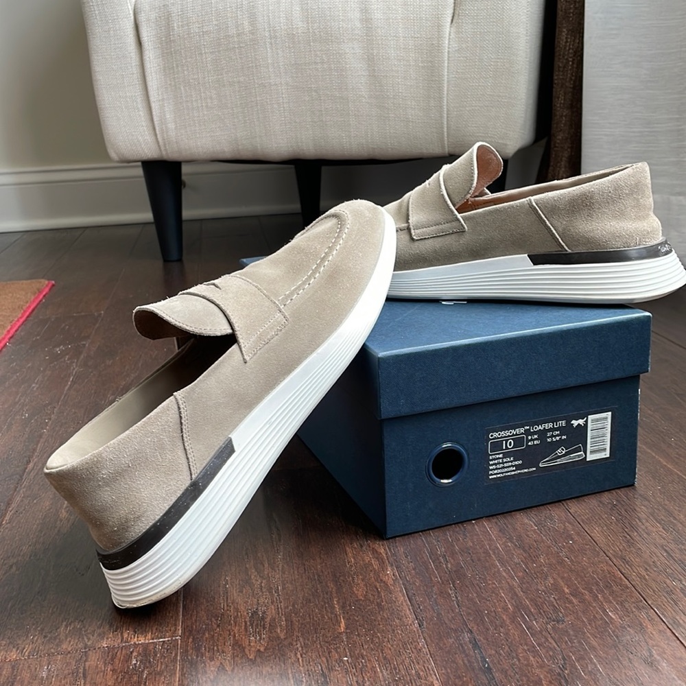 Wolf & Shepherd Crossover Loafer Lite Size US 10 Stone